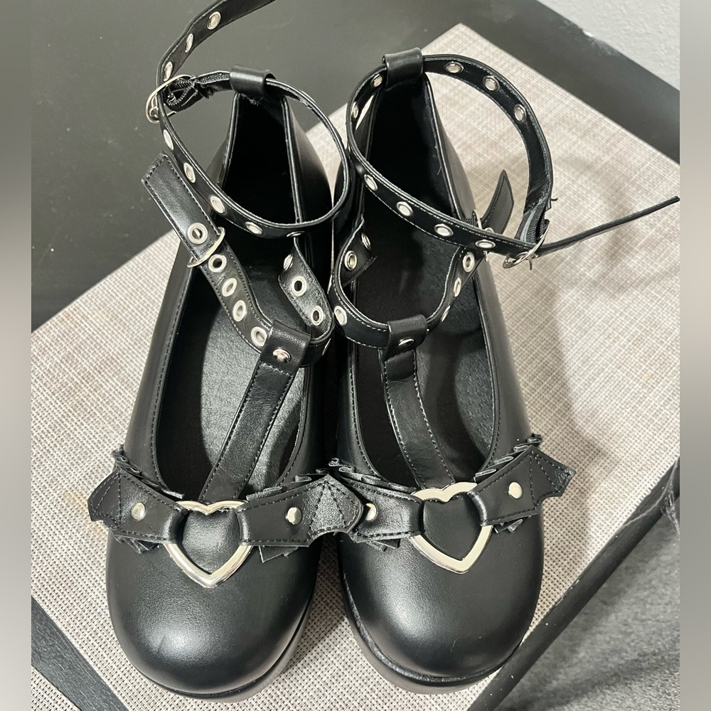 Heart bat winged Mary Jane’s